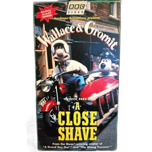 Wallace & Gromit - A Close Shave (VHS, 1996) BBC Best Animated Film